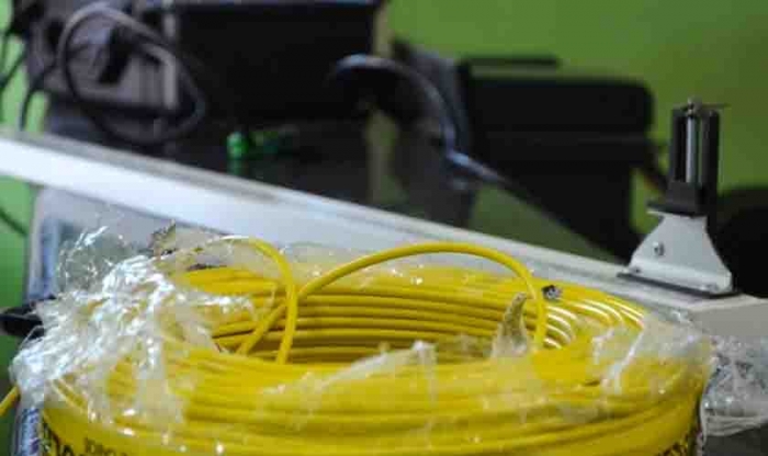 Fios e cabos elétricos com irregularidades são apreendidos pelo em ação conjunta com Receita Federal